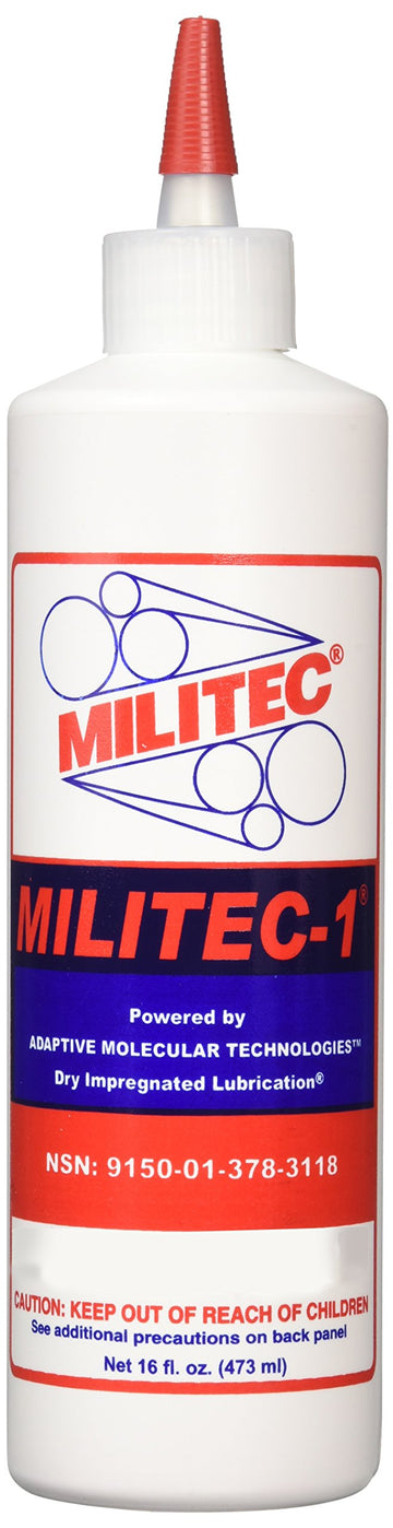 Militec-1 Multi-Purpose Metal Conditioner & Lubricant - Advanced Synthetic Oil for Firearms, Engines, Knives, Tools, and Heavy Equipment. 16oz