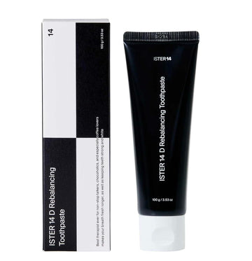 ESTHER FORMULA Ister14 D Rebalancing Toothpaste, Fresh Mint, 3.53 oz, Bad Breath & Gum Health Formula