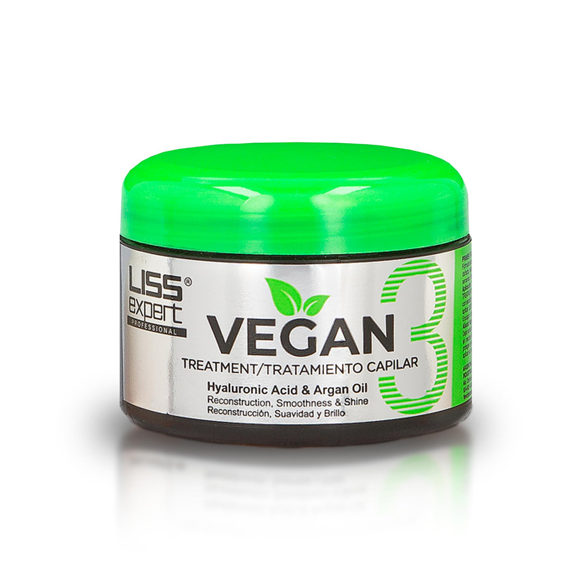 Liss Expert Professional VEGAN Hair BTX with Hyaluronic Acid and Argan Oil, 8.45 fl. oz., Reconstruction, Shine, Frizz Control ( ONE shoulder length application)