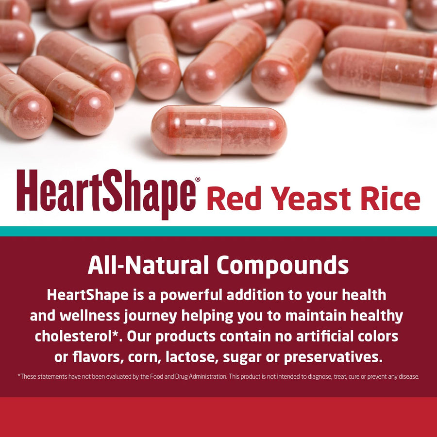 amz-6 HeartShape Red Yeast Rice 120
