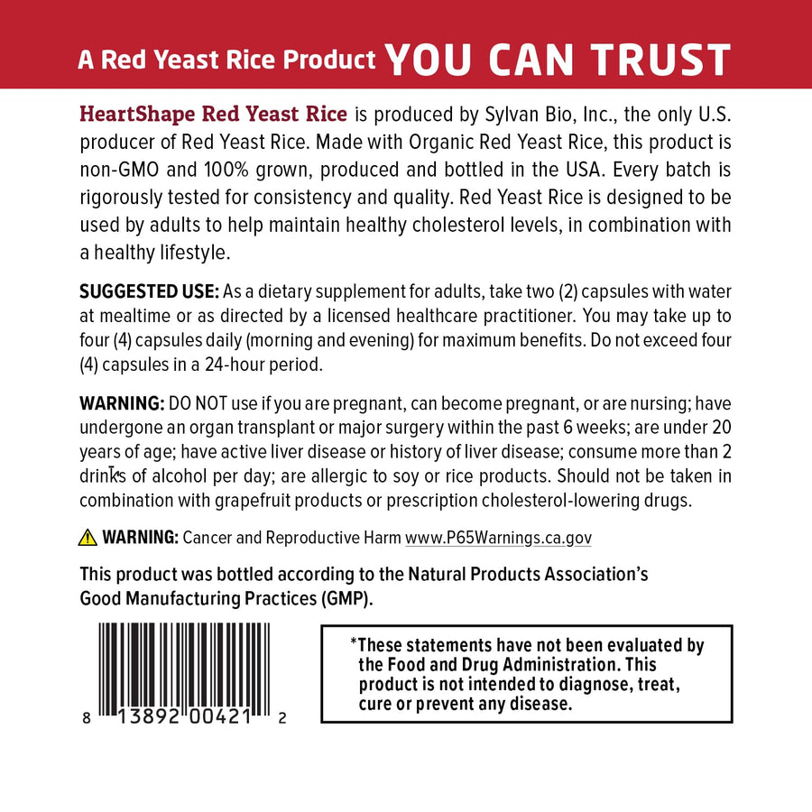 amz-3 HeartShape Red Yeast Rice 240
