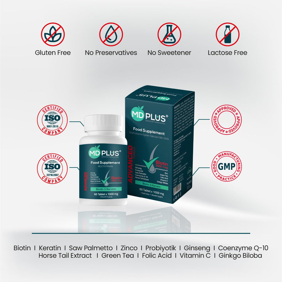 amz-5 HairMD MD Plus Hair Multivitamin