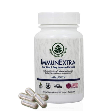 IMMUNEXTRA Allera Health Pine Cone Extract Capsules - Vegan ProLigna Plant Based Diet Products - Immune Support Supplement - Organic Powdered Scotch Pine Cone Extract Harvested from Wild Crafted Trees