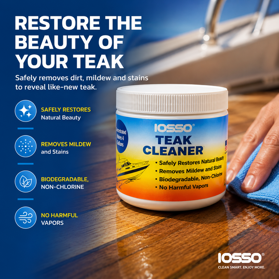 amz-2 Iosso Teak Cleaner Concentrate 16 oz