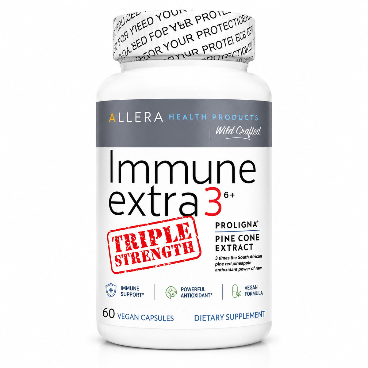 Immune Extra 3+ Triple Strength | Patented ProLigna Pine Cone Extract