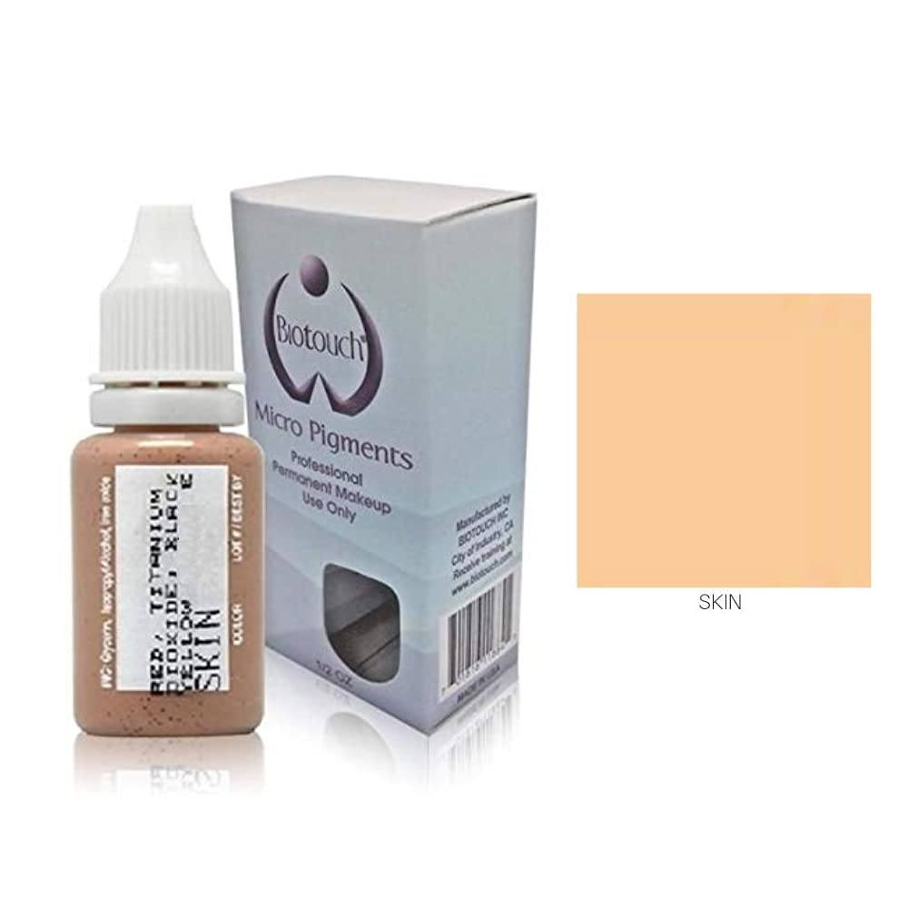 BioTouch SKIN Pigment 15ml – Micropigment Color for Eyebrow, Lip, Eyeliner, and Scalp | Cosmetic Ink for Microblading, Shading, Ombre, Feathering & PMU Use