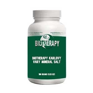 Biotherapy Genuine Karlovy Vary Healing Mineral Water Thermal Spring Salt - Natural Mineral Supplement Body Cleanser - Support Immune System & Restore Acid-Alkaline Balance - 100 Gram (3.53oz)