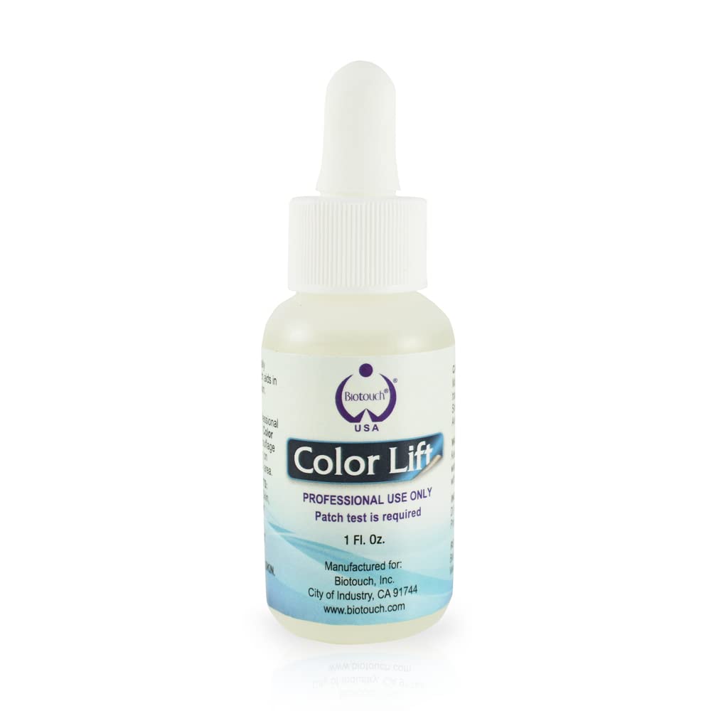 Biotouch COLOR LIFT Microblading Eyebrow Supplies Color Remover Unwanted Pigment Color Cosmetic Tattoo Solution 1oz