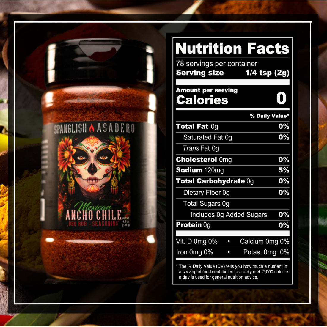 Spanglish Seasonings- 5oz Single Packs