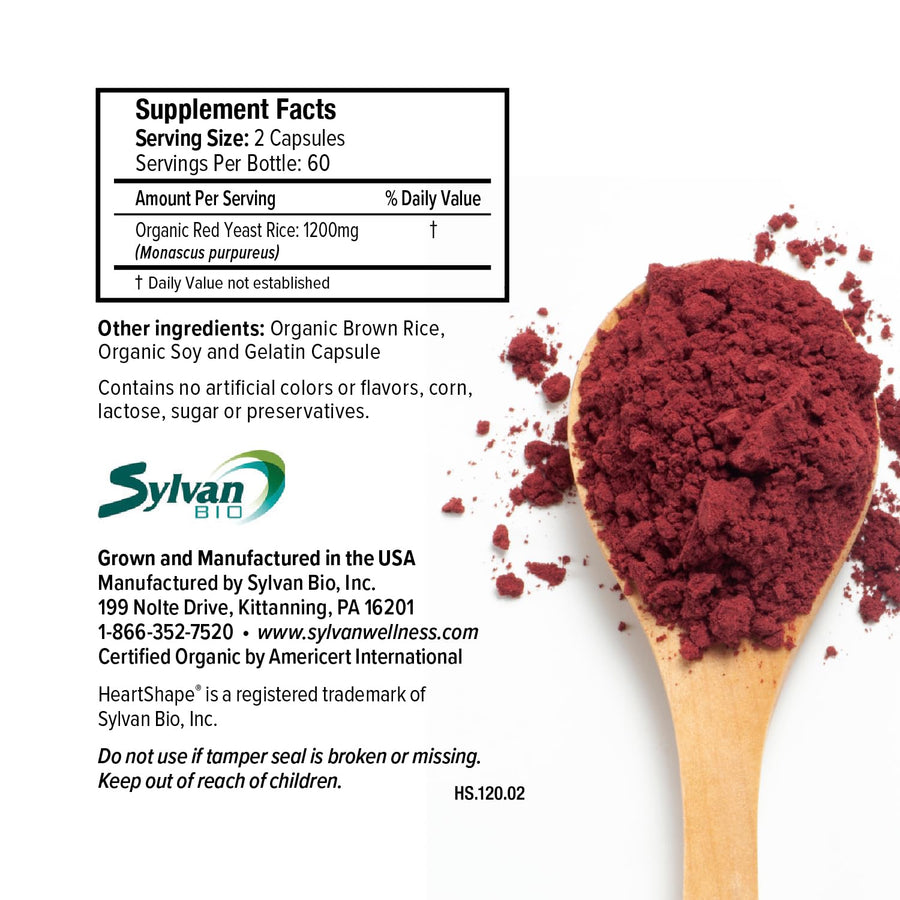 amz-4 HeartShape Red Yeast Rice 120