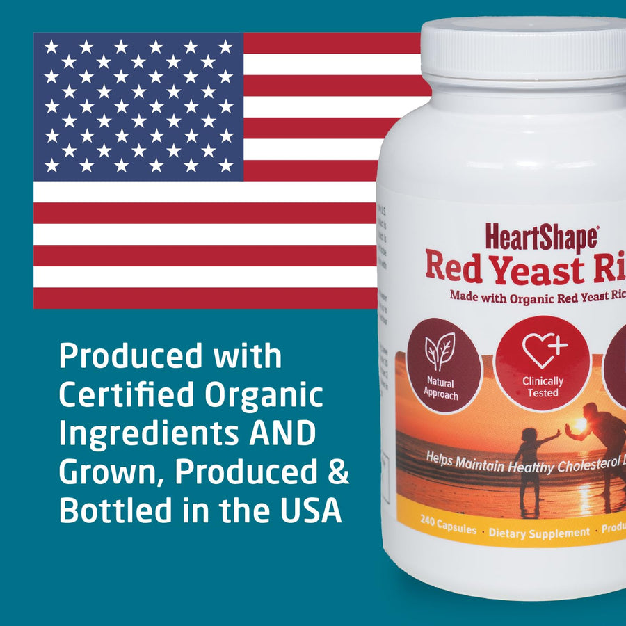 amz-7 HeartShape Red Yeast Rice 240