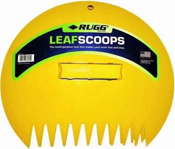 Rugg Original Leaf Scoops - Professional Garden Hand Tools (Set of 2)