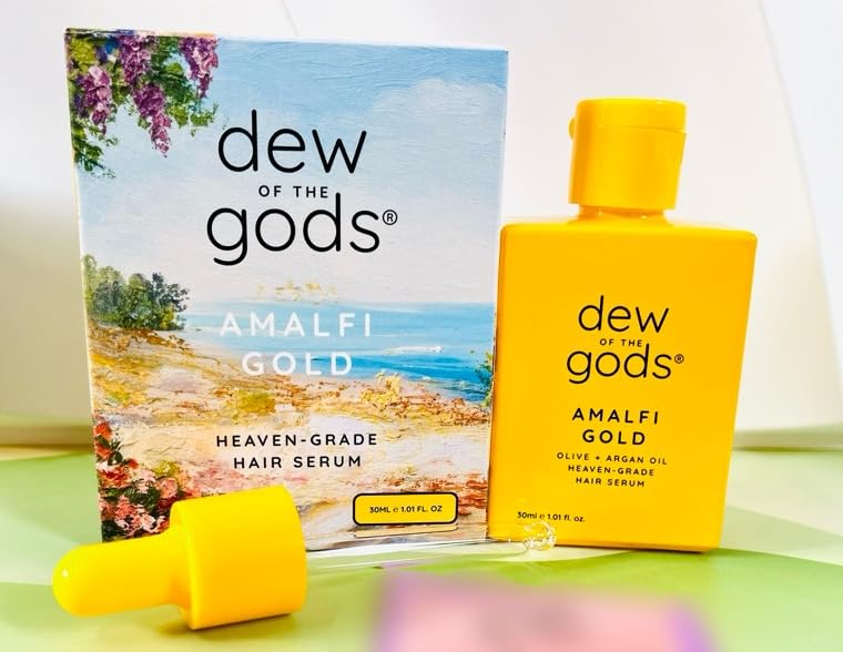 dew OF THE gods Amalfi Gold Heaven-Grade Hair Serum, Off White
