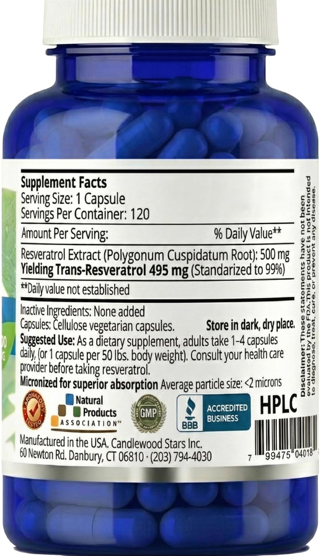 Mega Resveratrol NUTRITIONAL_SUPPLEMENT